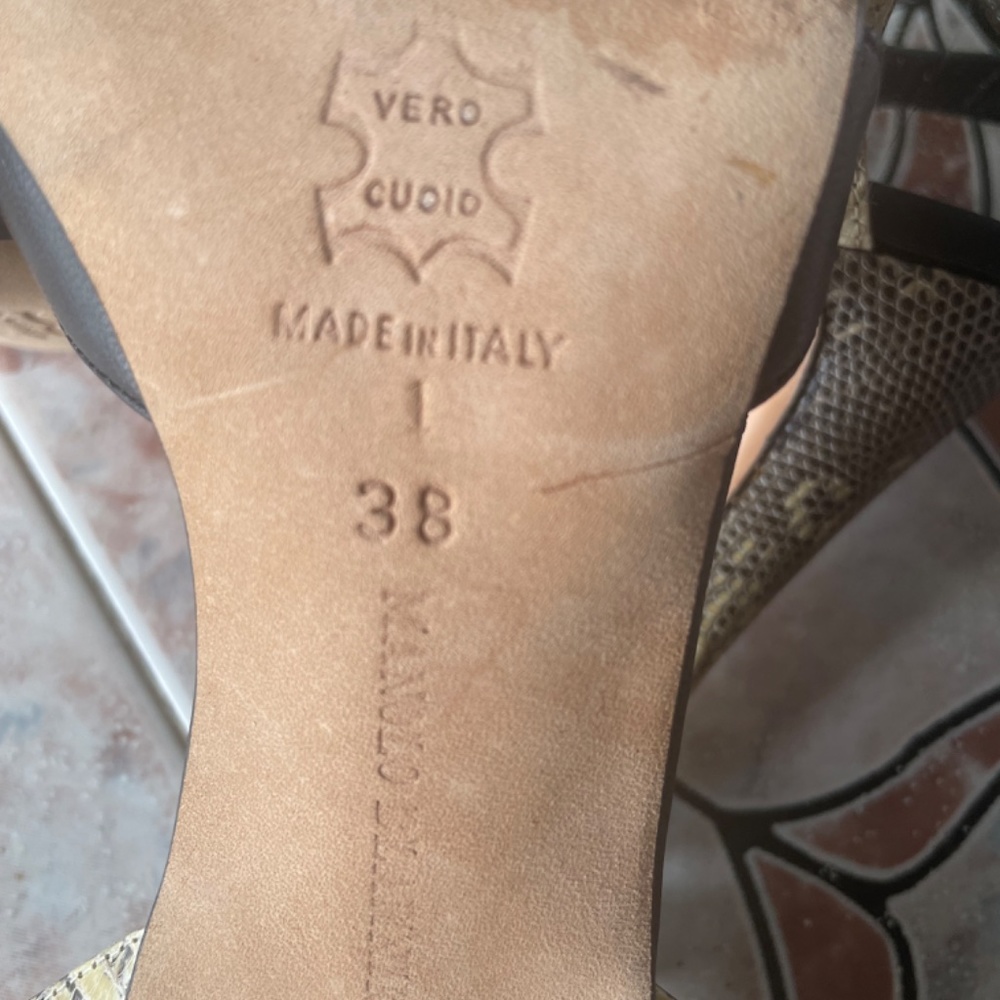 Manolo Python Sandal - Picture 4 of 4